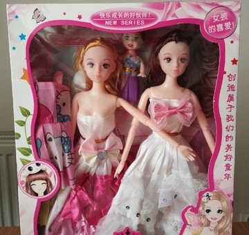 Zestaw lalek księżniczek Barbie 