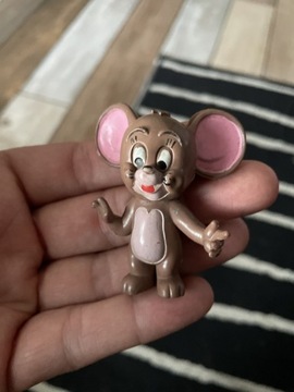 Unikat figurka gumowa PRL mysz Jerry