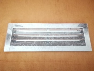 Kratka wentylacyjna nierdzewna H17 / 50cm x 17cm