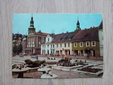 Pocztówka Pszczyna Rynek