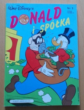 DONALD I SPÓŁKA 1992 nr 3 stan bdb