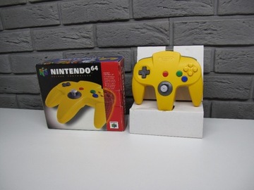 Nintendo 64 Controller Yellow - N64 - Komplet