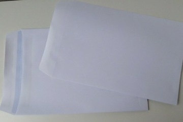 Koperta bez okienka biała (25×35cm) 16 sztuk
