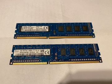 Pamięć DDR3 8GB 2x4GB 1600 MHz Kingston/Hynix