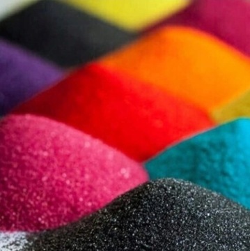 piasek i grys dekoracyjny barwiony 25 kolorów