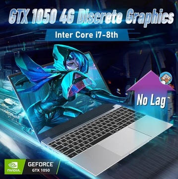 Laptop do gier GTX 1050 karta graficzna 4G DDR4 15
