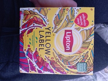 Nowa herbata Lipton yellow label 92 torebki