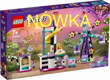 LEGO FRIENDS Magiczny diabelski młyn i zjeżdżalnia 41689 NOWY !