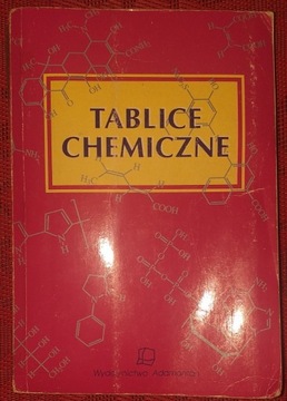 TABLICE CHEMICZNE Witold Mizerski