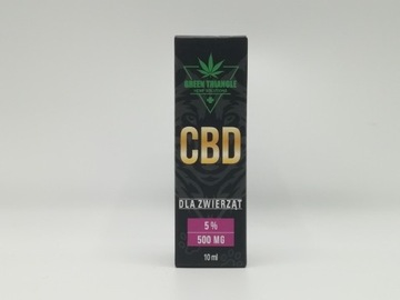 Olejek konopny dla zwierząt CBD 5% 10ml