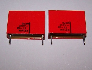 x2 Kondensator 2,2uF 250V