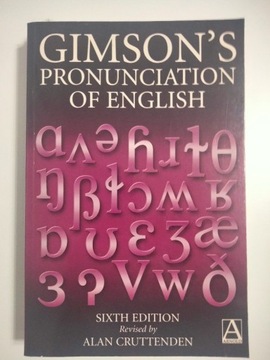 Gimson's Pronunciation of English A. Cruttenden