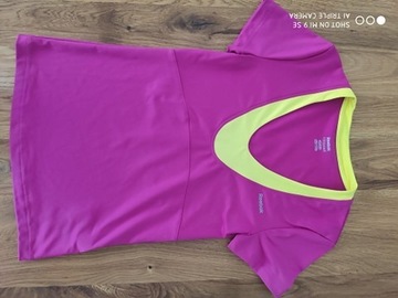 koszulka sportowa top REEBOK PLAY DRY roz XS pink