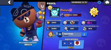 Konta brawl stars do 70.000 pucharków PROMOCJA 