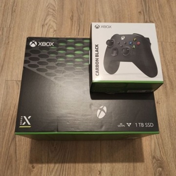 Konsola Xbox Series X jak NOWA + kontroler