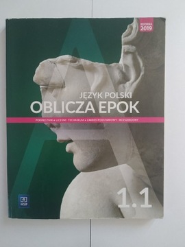 OBLICZA EPOK JĘZYK POLSKI 1.1