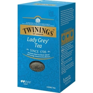 Twinings Lady Grey Tea herbata liściasta 200g!
