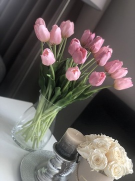 Tulipany gumowe silikonowe jak żywe PREMIUM
