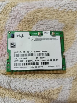 Karta WiFi b/g IBM T40 T41 T42 T43 R50 R51 R52