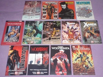 WOLVERINE Zestaw 13 Wydań Nowe/ BDB PL/ ENG HC/SC