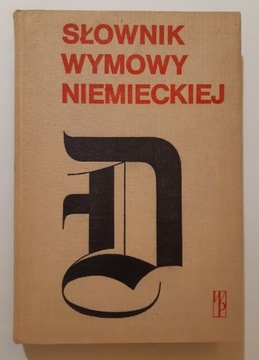 Słownik wymowy Niemieckiej 1974r wyd 1