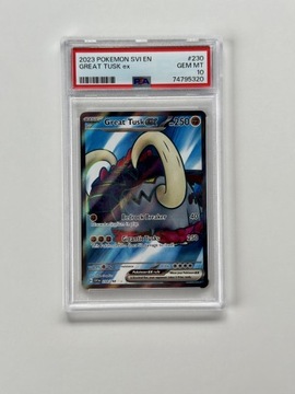 2023 GREAT TUSK ex PSA 10