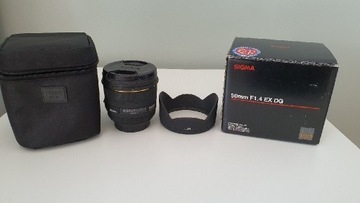 Obiektyw Sigma 50mm f/1.4 EX DG HSM CANON