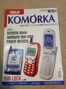 Magazyn Twoja komórka Nr 7/54 2002