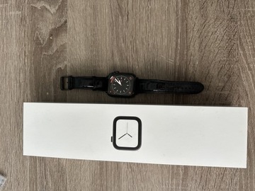 Apple Watch 4 44mm Steel Stainless szafirowe szkło