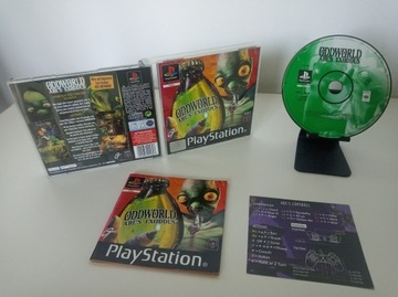 Oddworld Abe's Exoddus PSX PS1 PlayStation 3xA