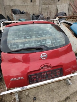 Nissan Micra k12 klapa tył.lak.A32g