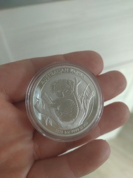 Australijski koala 1 oz 2021 r