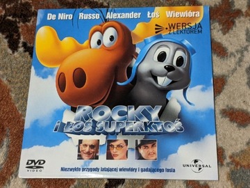 Rocky i Łoś Superktoś, film DVD, lektor PL
