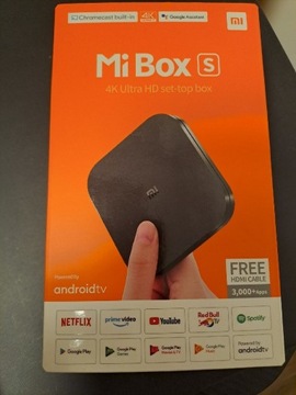 Xiaomi Mi Box S android tv 4K HD 