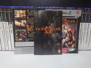 God of War II 2 PL OKŁADKA KSIĄŻECZKA PS2