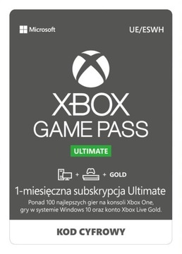 XBOX GAME PASS ULTIMATE 30 DNI KAŻDE KONTA VPN