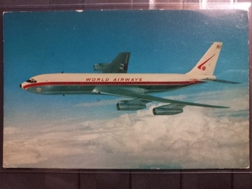World Airways Boeing 707 Intercontinental Jetliner