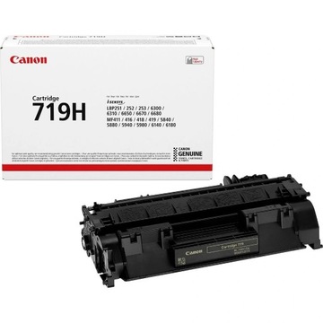 Toner Canon 719H Black 6400 stron LBP251 KORPORACYJNY