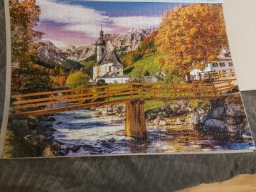 Ułożone puzzle 1000 elementów