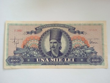 RUMUNIA 1000 LEI 1948