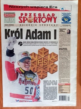 Gazeta "Przegląd Sportowy" - rocznik 2001 (nie oprawiony)