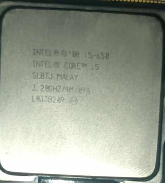 Procesor Intel i5 650