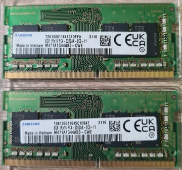 RAM SAMSUNG 16GB 2x8GB DDR4/PC4 3200MHz