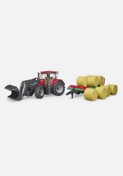 Traktor Case IH Optum 300 CVX z przyczepą BRUDER