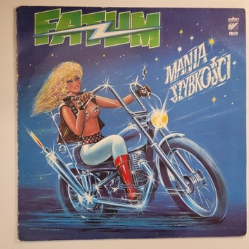 Fatum - Mania Szybkości 1989 NM-/EX+ Winyl