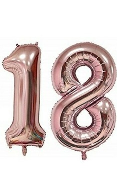 Balony na 18 urodziny 