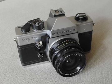 Praktica MTL 5B - analogowa lustrzanka.