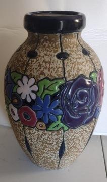 Ceramiczny wazon -Bohemia 