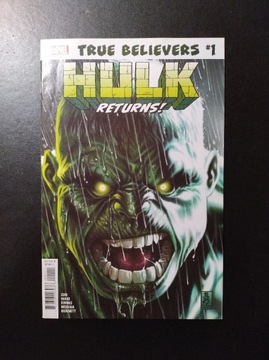 True Believers: Hulk Returns No. 1, 2019, Marvel