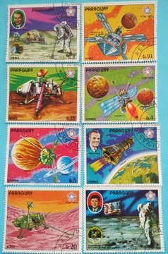 Znaczki pocztowe tematyczne - kosmoa